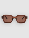 Dot Dash Prism Shiny Crystal Brown Lunettes de soleil