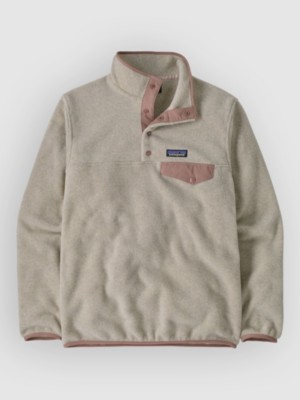 Patagonia LW Synch Snap-T Half-Zip Fleece Trui Oatmeal Heather W/mnrs Tp