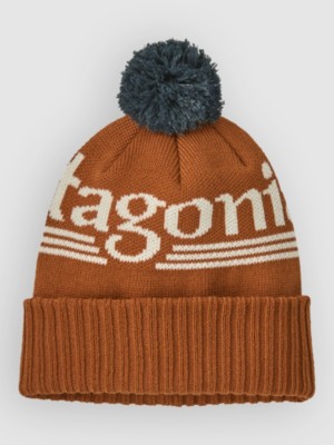 Patagonia Powder Town Muts Hut Tripper Logo/cnm Brn