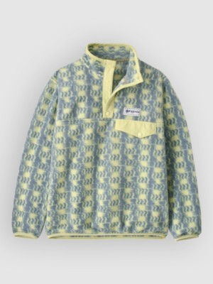 Patagonia Lw Synch Snap Kids Sweater Hut Tripper Lbel/sn Q Blu