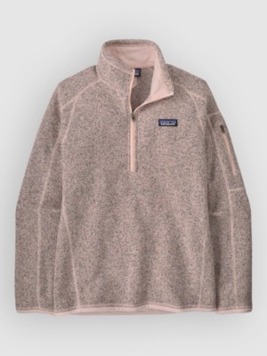 Patagonia Better Sweater 1/4 Half-Zip Fleece Trui Roze