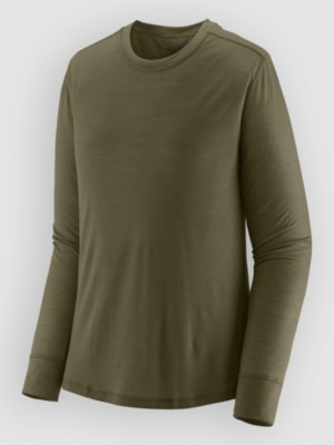 Patagonia Cap Cool Merino Blend Lycra met lange mouwen Groen