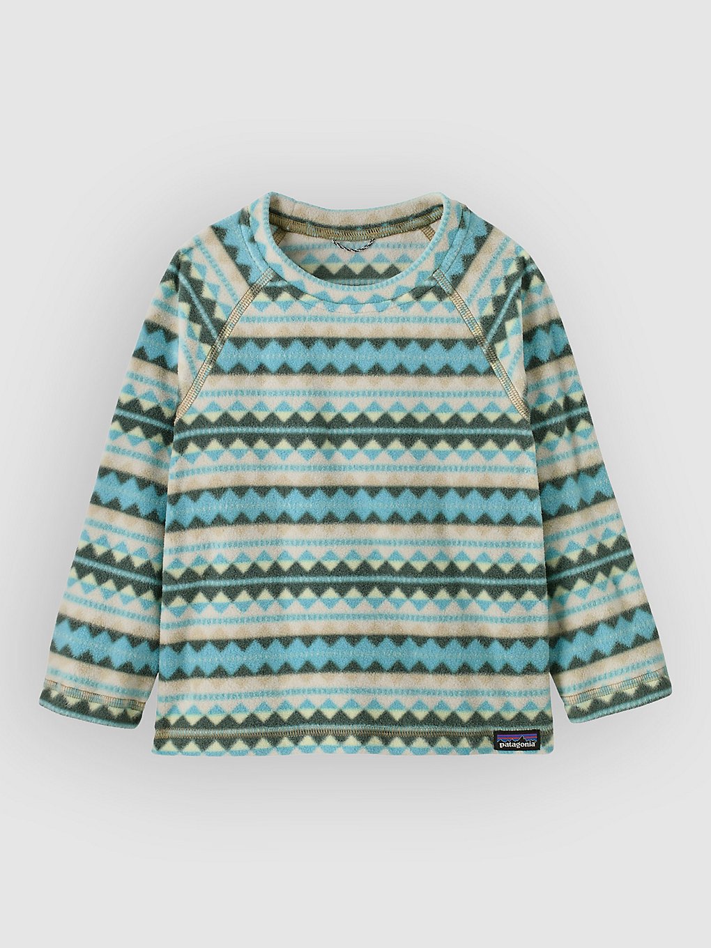 Patagonia Micro D Kids Sweater patroon Blauw