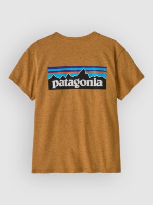 Patagonia P-6 Logo Responsibili T-Shirt Dried Mango