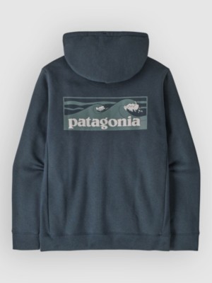 Patagonia Boardshort Logo Uprisal Hoodie Blauw