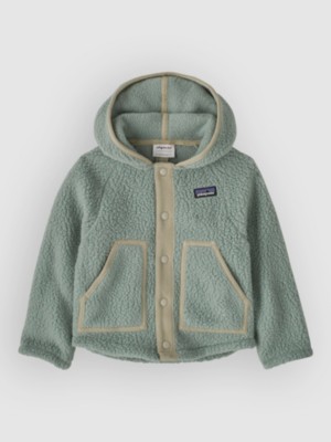 Patagonia Retro Pile Kids Jas Groen
