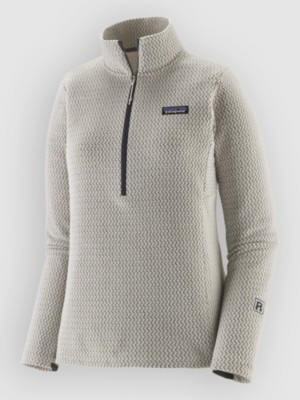 Patagonia R1 Air Zip Neck Fleece Trui Wit