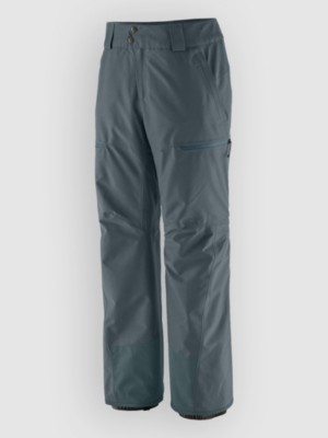 Patagonia Powder Town Reg Broek Blauw