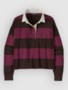 wide stripe/berry fig