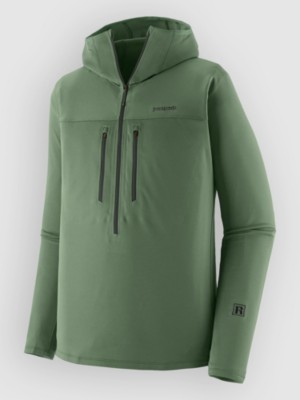 Patagonia R1 Ultralight Hoody Jas Groen
