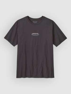 Patagonia 95 Oval Logo T-Shirt Zwart