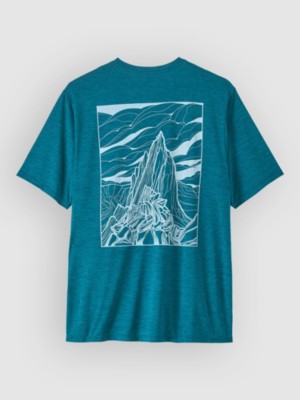 Patagonia Cap Cool Daily Cloud Crag T-Shirt Glacial Blu/lt Glacial Xd
