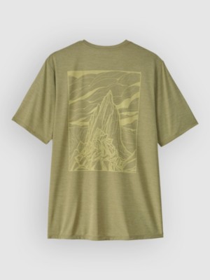 Patagonia Cap Cool Daily Cloud Crag T-Shirt Gumtree Grn/lt Gmt Grn Xd