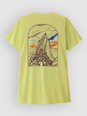 Patagonia Cap Cool Daily Cloud Crag T-Shirt Groen