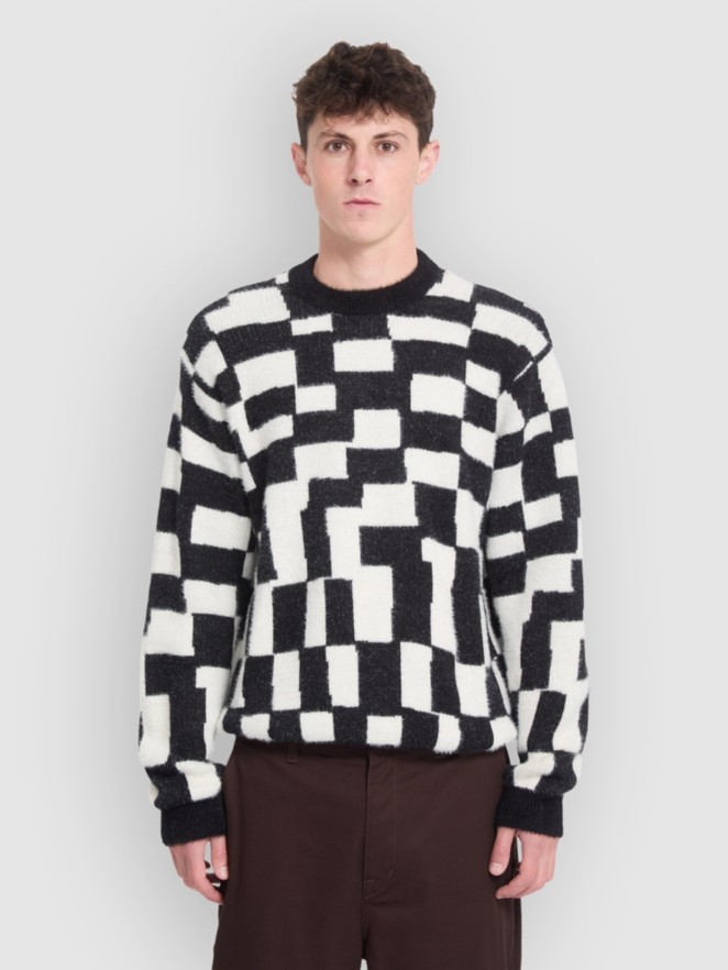 Volcom Fa Carrau Swtr Check Strickpullover