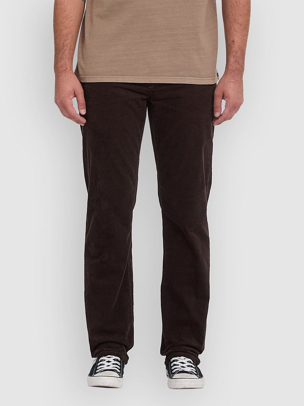 Volcom Solver 5 Pocket Cord Broek Cacao