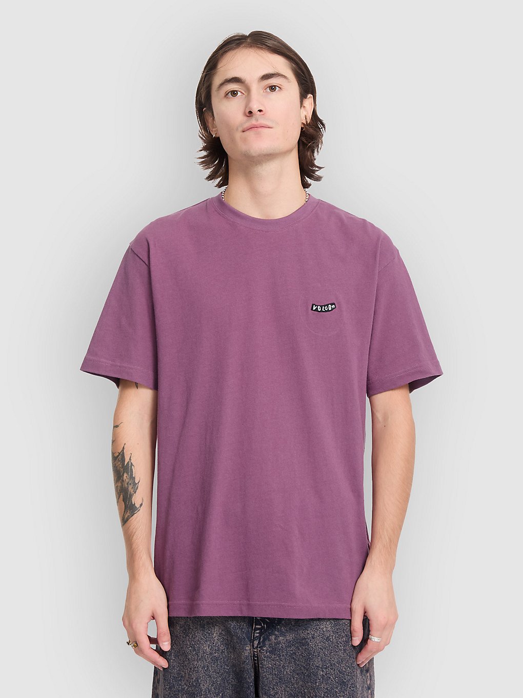 Volcom Pistol Stone T-Shirt Orchid