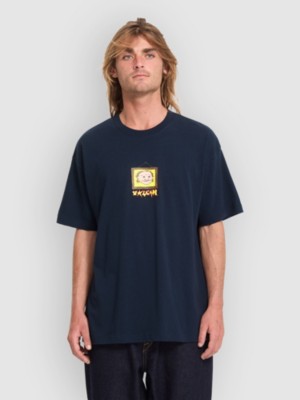 Volcom Wise Boi T-Shirt Blauw