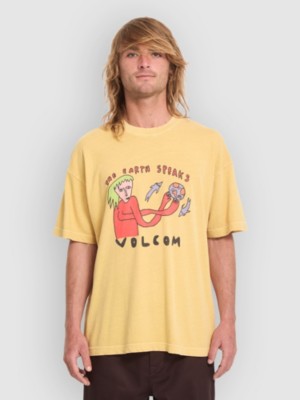 Volcom Earth Speaks T-Shirt Mustard