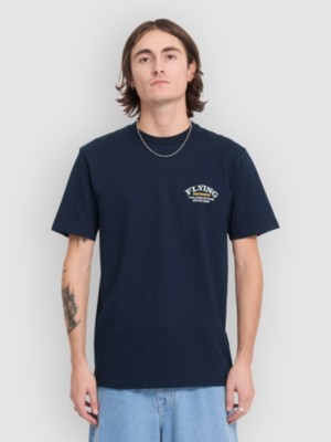 Volcom Flying Machine T-Shirt Blauw