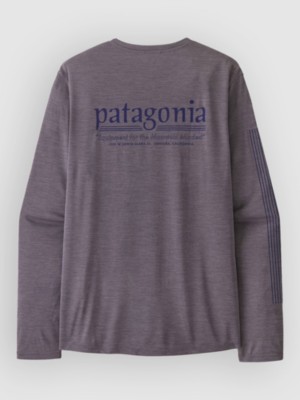 Patagonia Cap Cool Daily Shirt Hut Tripper Longsleeve Grijs