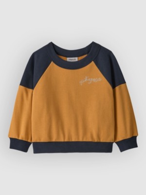 Patagonia Crew Baby Kids Sweater Wiggle Fitz/dried Mango