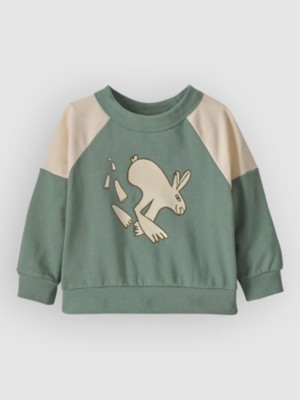 Patagonia Crew Baby Kids Sweater patroon Leave Only Ftprints/cover