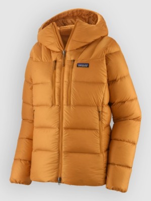 Patagonia Fitz Roy Down Hoody Jacket Dried Mango