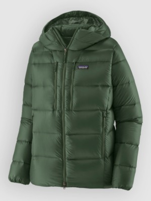 Patagonia Fitz Roy Down Hoody Jacket Groen