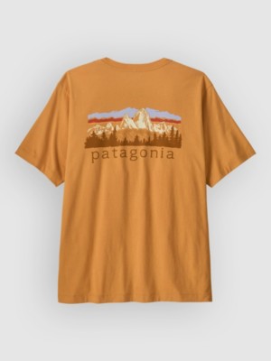 Patagonia Fitz Roy Foothills T-Shirt Dried Mango