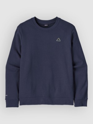 Patagonia Fitz Roy Massif Daily Crew Sweater Blauw