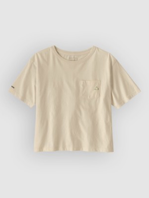 Patagonia Fitz Roy Massif Easy Cut Pocket T-Shirt Undyed Natural