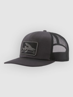 Patagonia Flying Fish Relaxed Trucker Cap Zwart