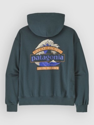 Patagonia Great Waves Daily Hoodie Blauw