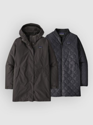 Patagonia Heyes Peak 3-In-1 Parka Zwart