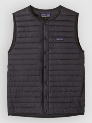Patagonia Lw Down Vest Vest Zwart