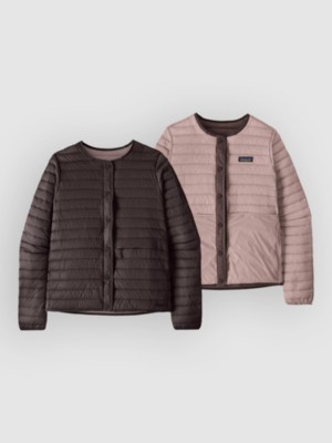 Patagonia Lw Reversible Down Sweater Vest Bruin