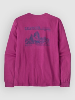 Patagonia Mw Hut Tripper Skyline Longsleeve Roze
