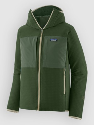 Patagonia R2 Techface Hoody Jacket Groen
