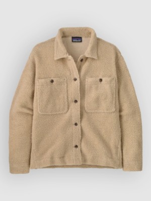 Patagonia Reclaimed Sweater Shirt Jacket Dark Natural