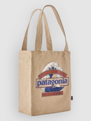 Patagonia Recycled Market Tote Tas Great Waves W/eddy Blu/cl