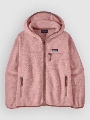 Patagonia Retro Pile Hoodie Fuzzy Mauve