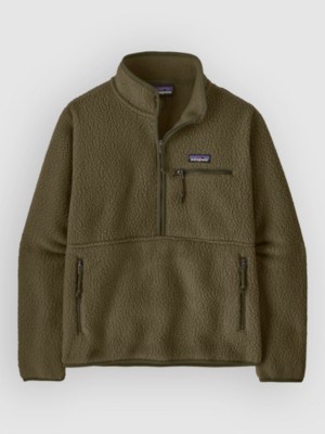 Patagonia Retro Pile Marsupial Half-Zip Fleece Trui Groen
