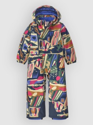 Patagonia Snow Pile One-Piece Baby Kids Overall Marineblauw
