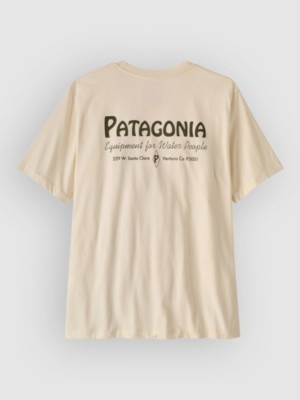 Patagonia Water People Banner T-Shirt Undyed Natural