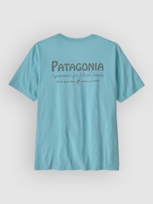 Patagonia Water People Banner T-Shirt Blauw