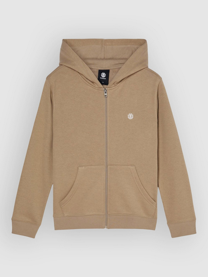 Element Icon Embroidery Kids Zip Hoodie