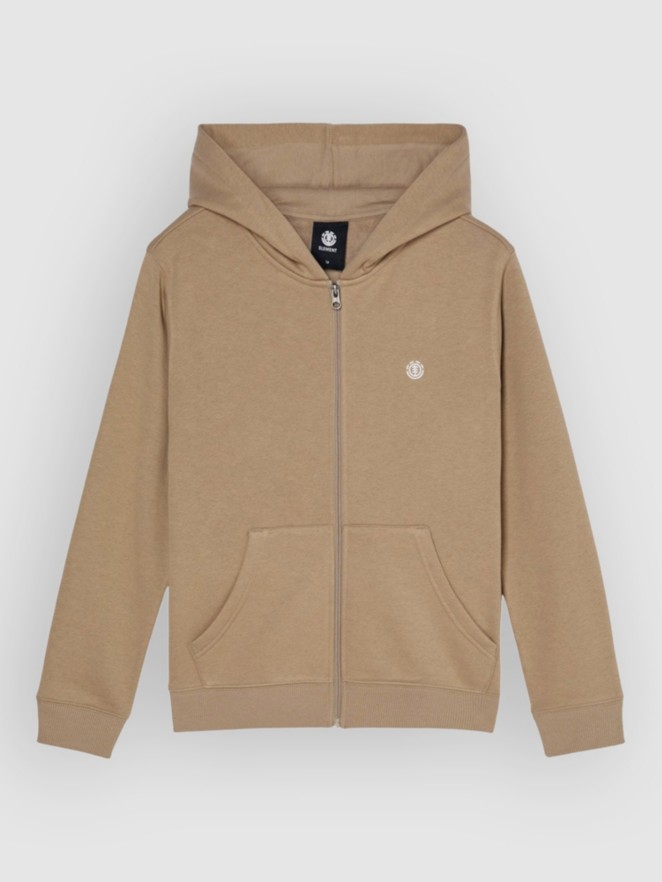 Element Icon Embroidery Kids Zip Hoodie