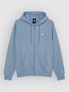 Element Icon Embroidery Zip Hoodie