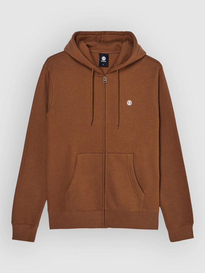 Element Icon Embroidery Zip Hoodie